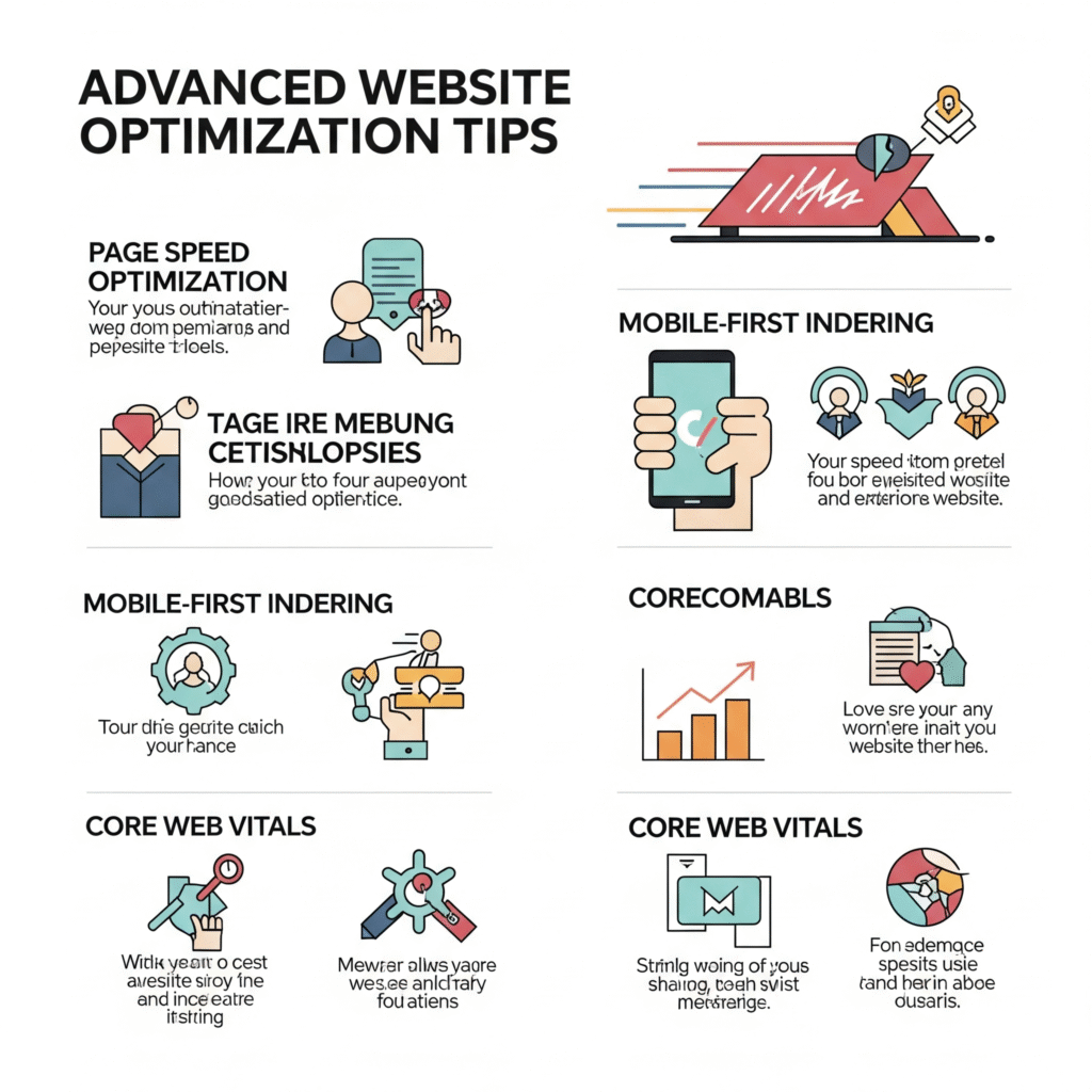 advance website optimisation tips